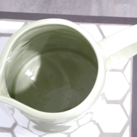 Decor Ceramic Sage Green Pitcher - Picture 4 of 4